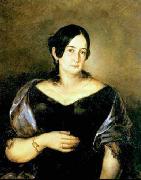 Dyck, Anthony van Portrait of Maria Luiza Panasco Sweden oil painting artist
